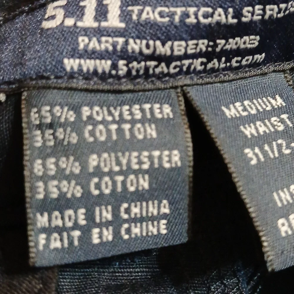 511 Tactical Pants With Knee Pad Nwt